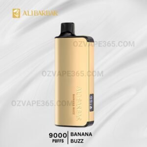 ALIBARBAR INGOT 9000 Puffs Banana Buzz