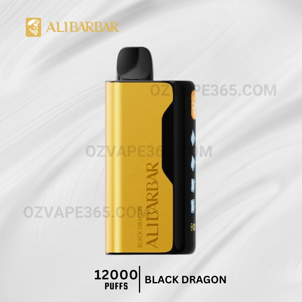ALIBARBAR Ice Adjust 12000 Puffs Black Dragon ALIBARBAR Ice Adjust 12000 Puffs Black Dragon