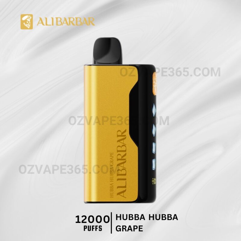 ALIBARBAR Ice Adjust 12000 Puffs Hubba Hubba Grape