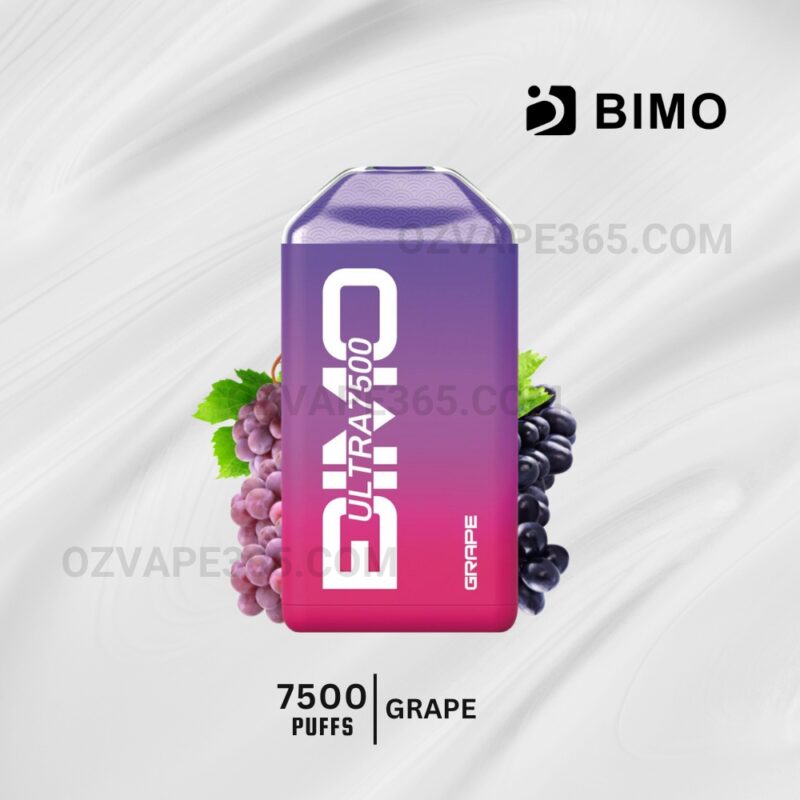 BIMO Ultra 7500 Puffs Grape