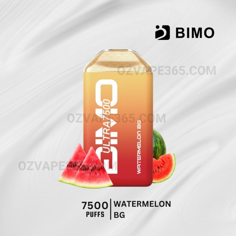 BIMO Ultra 7500 Puffs Watermelon BG