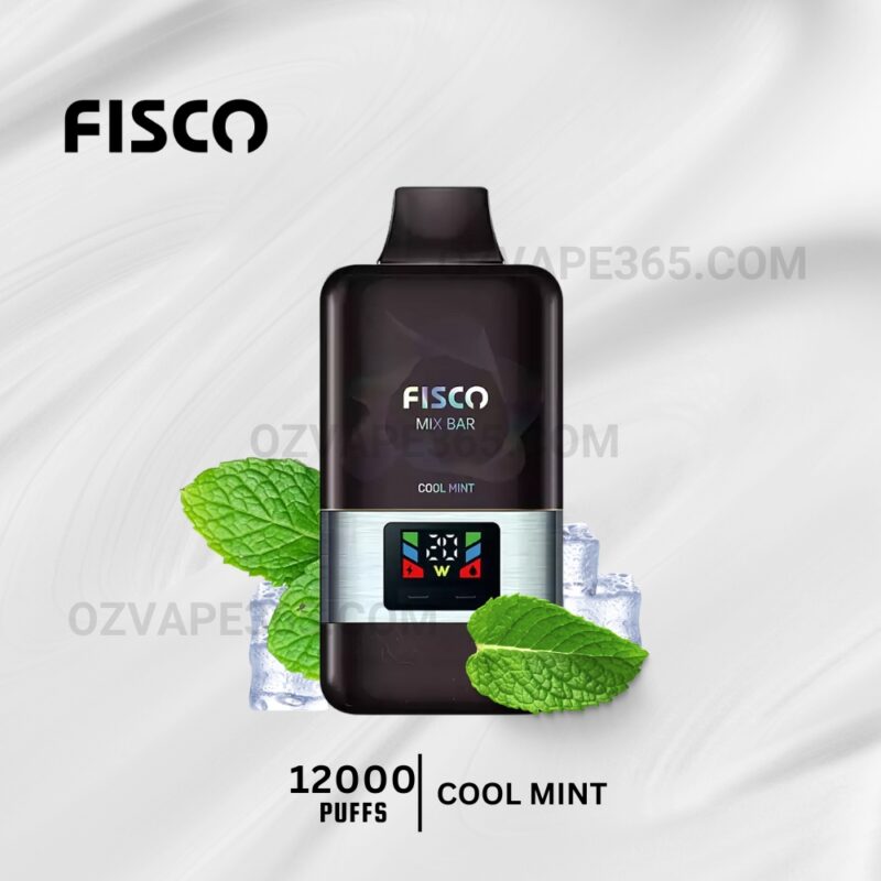 FISCO Mix Bar 12000 Puffs Cool Mint 1 FISCO Mix Bar 12000 Puffs Cool Mint