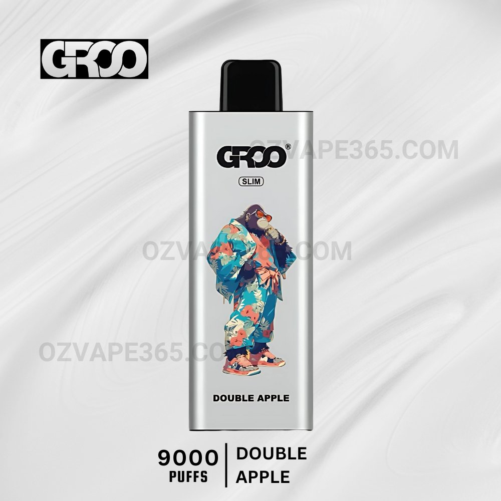 GROO Slim 9000 Puffs Double Apple GROO Slim 9000 Puffs Double Apple