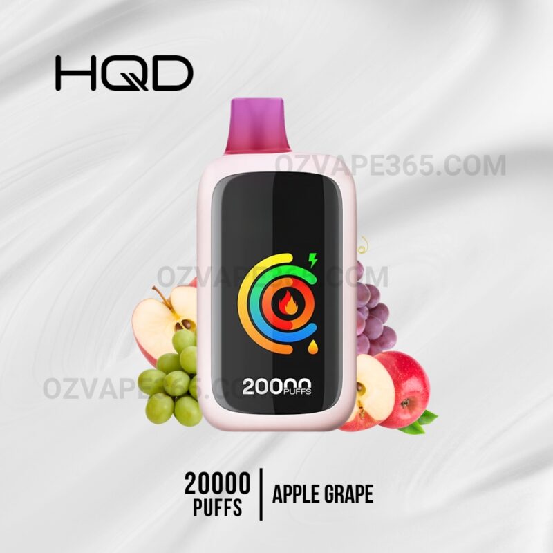 HQD Cuvie Slick 20000 Puffs Apple Grape