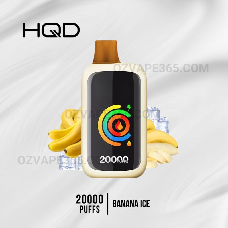 HQD Cuvie Slick 20000 Puffs Banana Ice 8 HQD Cuvie Slick 20000 Puffs Banana Ice