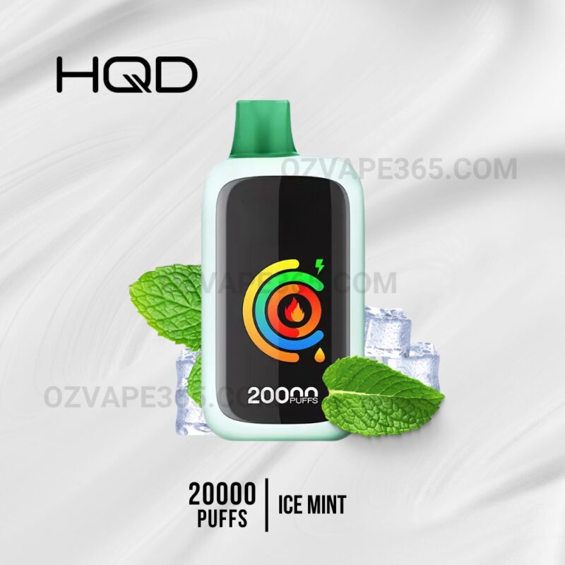 HQD Cuvie Slick 20000 Puffs Ice Mint 9 HQD Cuvie Slick 20000 Puffs Ice Mint