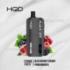 HQD Cuvie Slick Plus 12000 Puffs Blackberry Cherry Pomegranate