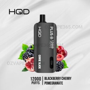 HQD Cuvie Slick Plus 12000 Puffs Blackberry Cherry Pomegranate