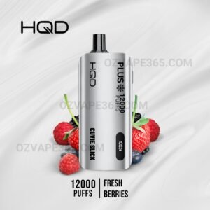 HQD Cuvie Slick Plus 12000 Puffs Fresh Berries