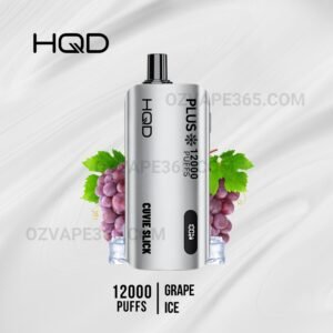 HQD Cuvie Slick Plus 12000 Puffs Grape Ice
