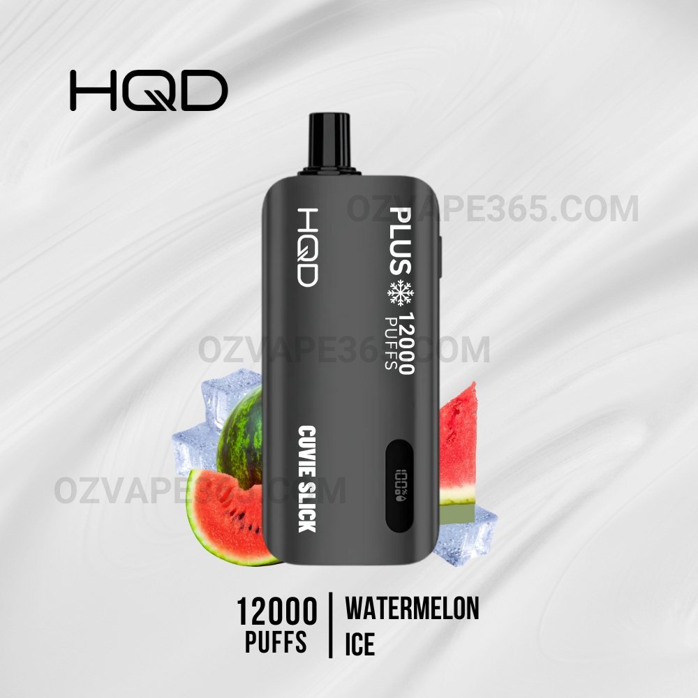 HQD Cuvie Slick Plus 12000 Puffs Watermelon Ice HQD Cuvie Slick Plus 12000 Puffs Watermelon Ice