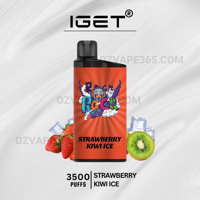 IGET Bar 3500 Puffs Strawberry Kiwi Ice