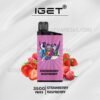 IGET Bar 3500 Puffs Strawberry Raspberry