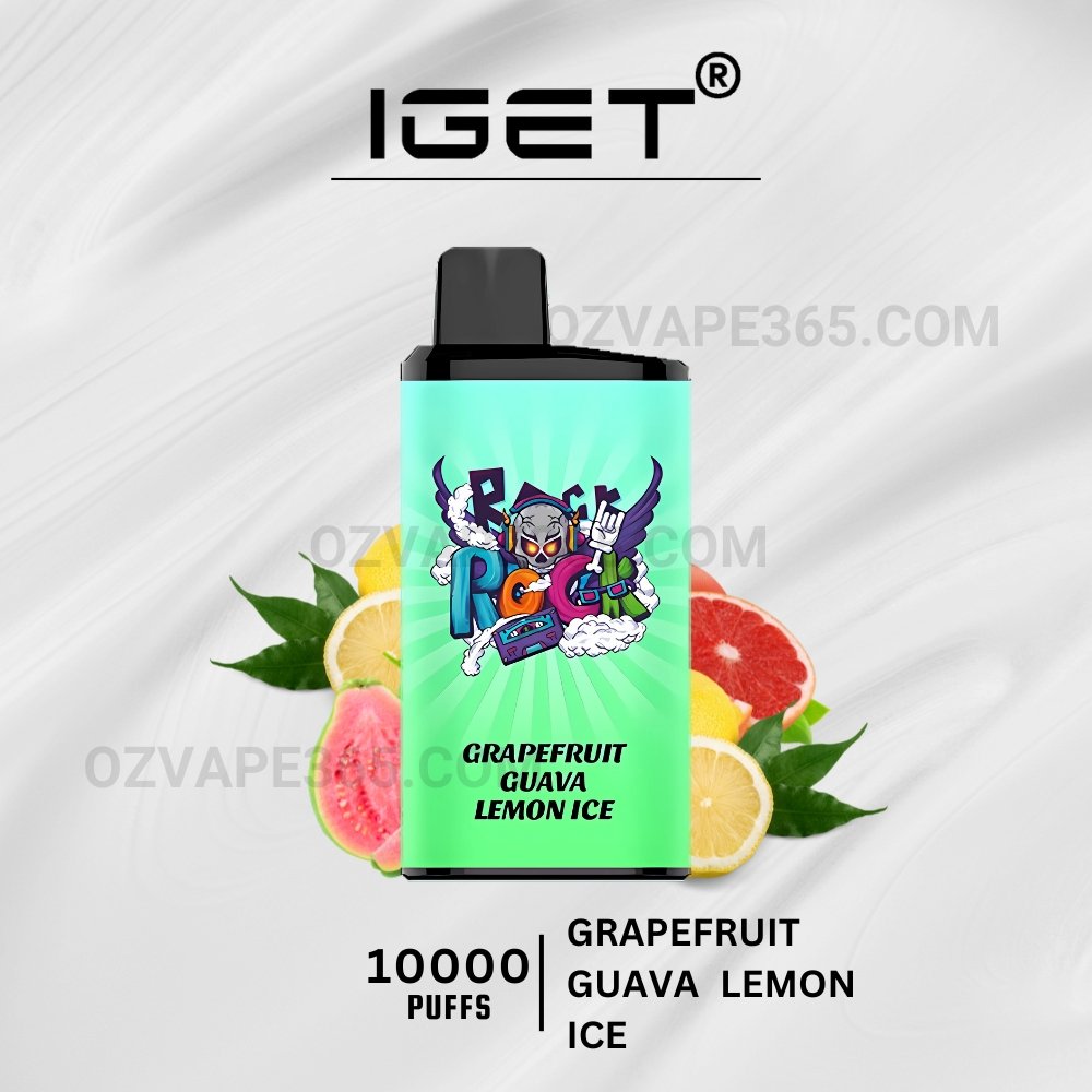 IGET Bar Pro 10000 Puffs Grapefruit Guava Lemon Ice IGET Bar Pro 10000 Puffs Grapefruit Guava Lemon Ice