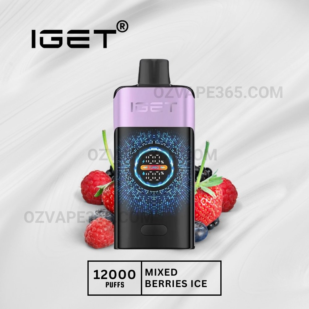Iget One 12000 Puffs Berries Ice Iget One 12000 Puffs Berries Ice