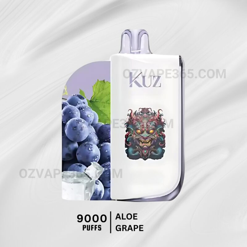 KUZ Lux 9000 Puffs Aloe Grape