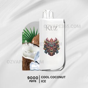 KUZ Lux 9000 Puffs Cool Coconut Ice