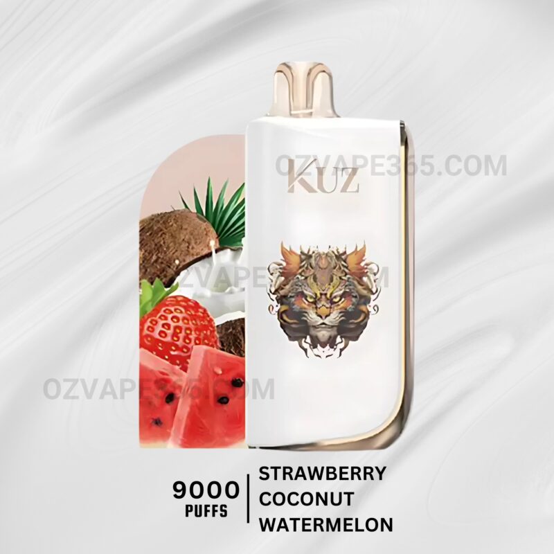 KUZ Lux 9000 Puffs Strawberry Coconut Watermelon