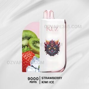 KUZ Lux 9000 Puffs Strawberry Kiwi Ice