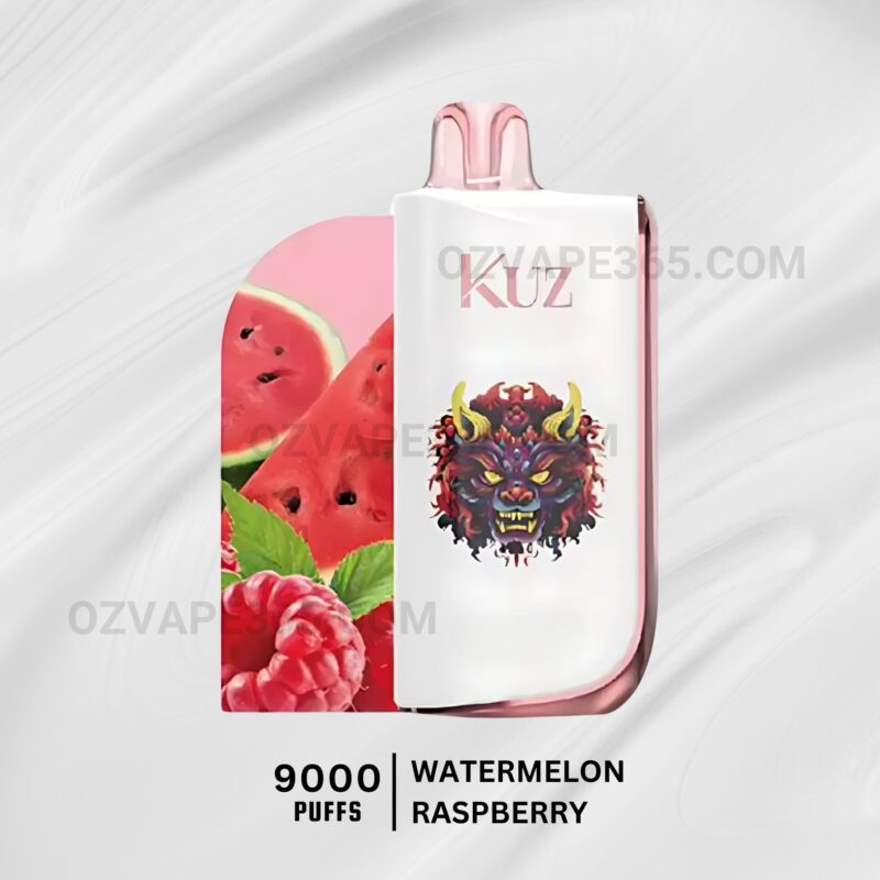 KUZ Lux 9000 Puffs Watermelon Raspberry 10 KUZ Lux 9000 Puffs Watermelon Raspberry