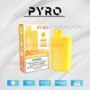 PYRO Vape 6000 Puffs 5% Pineapple Tangerine 2 PYRO Vape 6000 Puffs 5% Pineapple Tangerine