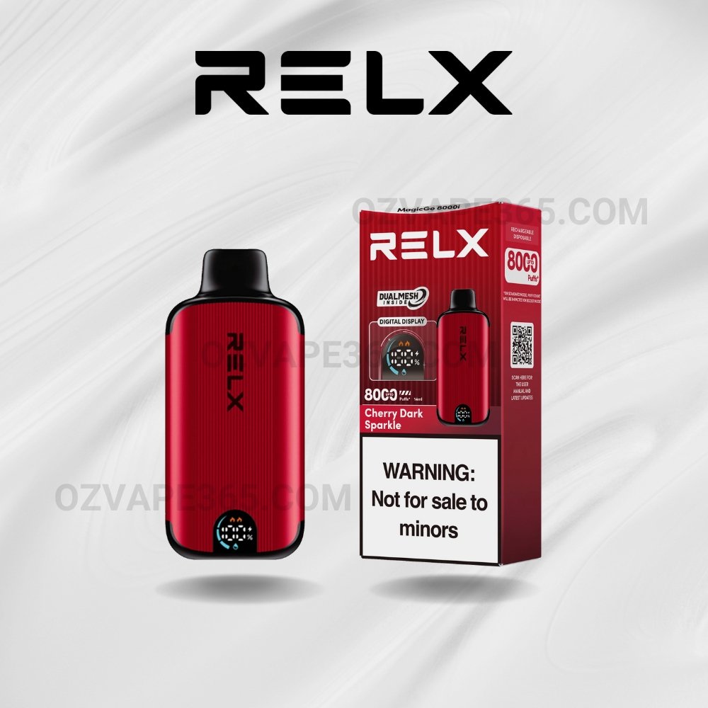RELX MagicGo 8000i Cherry Dark Sparkle RELX MagicGo 8000i Cherry Dark Sparkle
