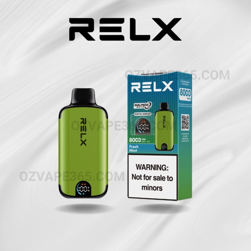 RELX MagicGo 8000i Fresh Mint 3 RELX MagicGo 8000i Fresh Mint
