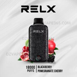 RELX Sparta 18000 Puffs Blackberry Pommegranate Cherry