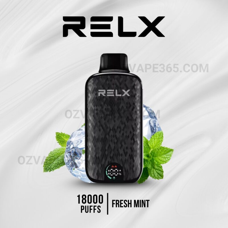 RELX Sparta 18000 Puffs Fresh Mint 3 RELX Sparta 18000 Puffs Fresh Mint