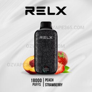 RELX Sparta 18000 Puffs Peach Strawberry