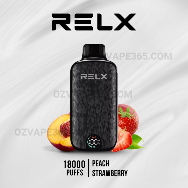 RELX Sparta 18000 Puffs Peach Strawberry
