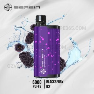SEREIN Hunter 6000 Puffs Blackberry Ice