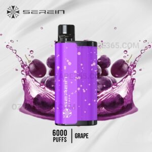 SEREIN Hunter 6000 Puffs Grape