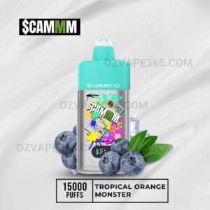 $CAMM AS 15000 Puffs Blueberry Ice