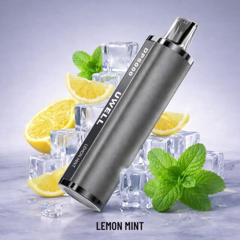 UWELL 6000 Puffs Lemon Mint 1 UWELL 6000 Puffs Lemon Mint