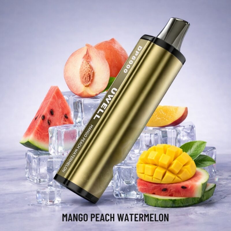UWELL 6000 Puffs Mango Peach Watermelon 6 UWELL 6000 Puffs Mango Peach Watermelon