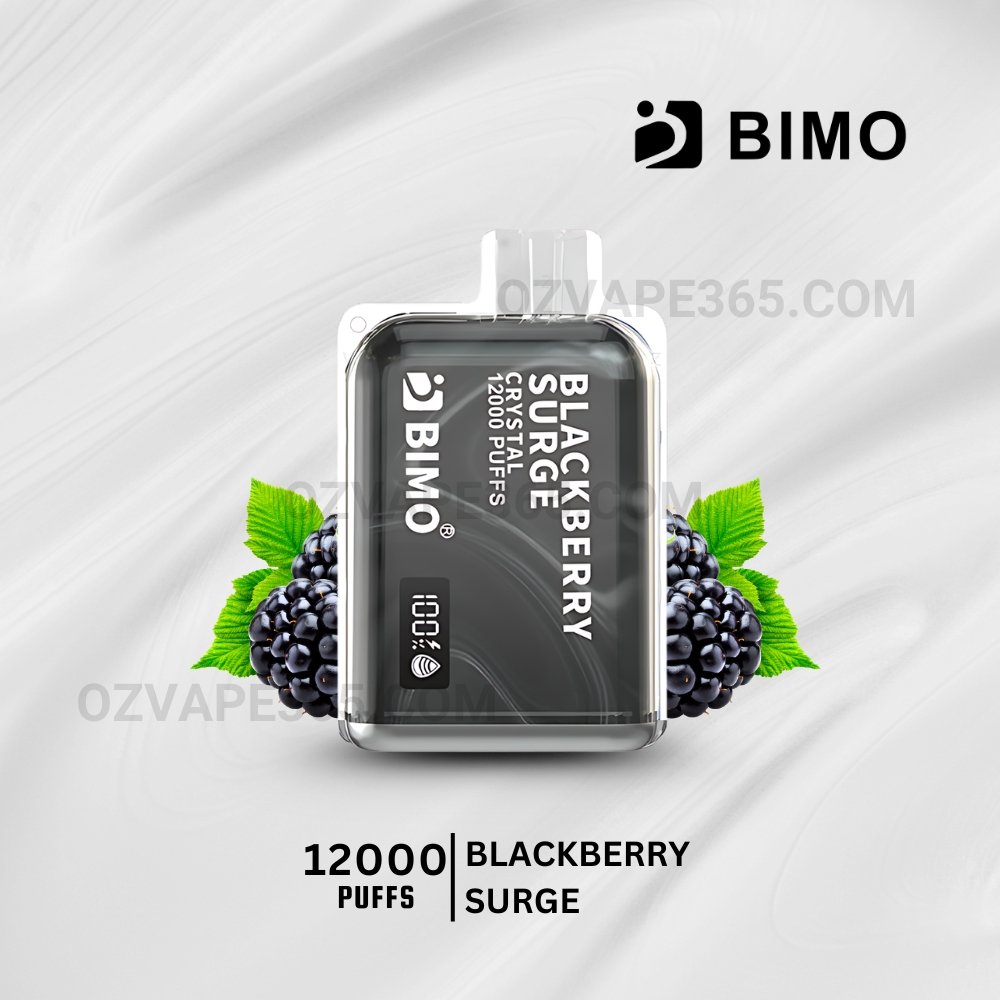 BIMO Crystal 12000 Puffs Blackberry Surge BIMO Crystal 12000 Puffs Blackberry Surge