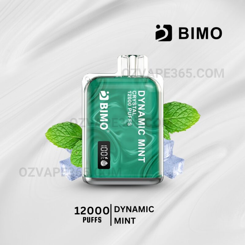 BIMO Crystal 12000 Puffs Dynamic Mint 9 BIMO Crystal 12000 Puffs Dynamic Mint