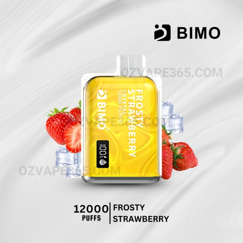 BIMO Crystal 12000 Puffs Frosty Strawberry