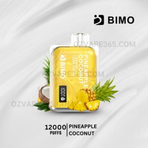 BIMO Crystal 12000 Puffs Pineapple Coconut