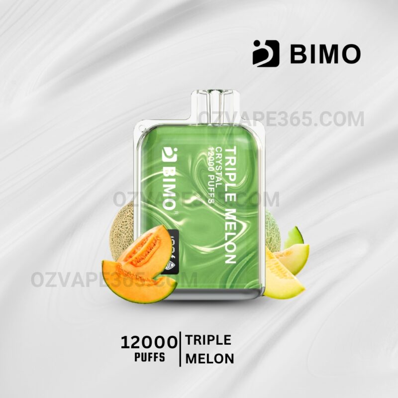 BIMO Crystal 12000 Puffs Triple Melon 9 BIMO Crystal 12000 Puffs Triple Melon