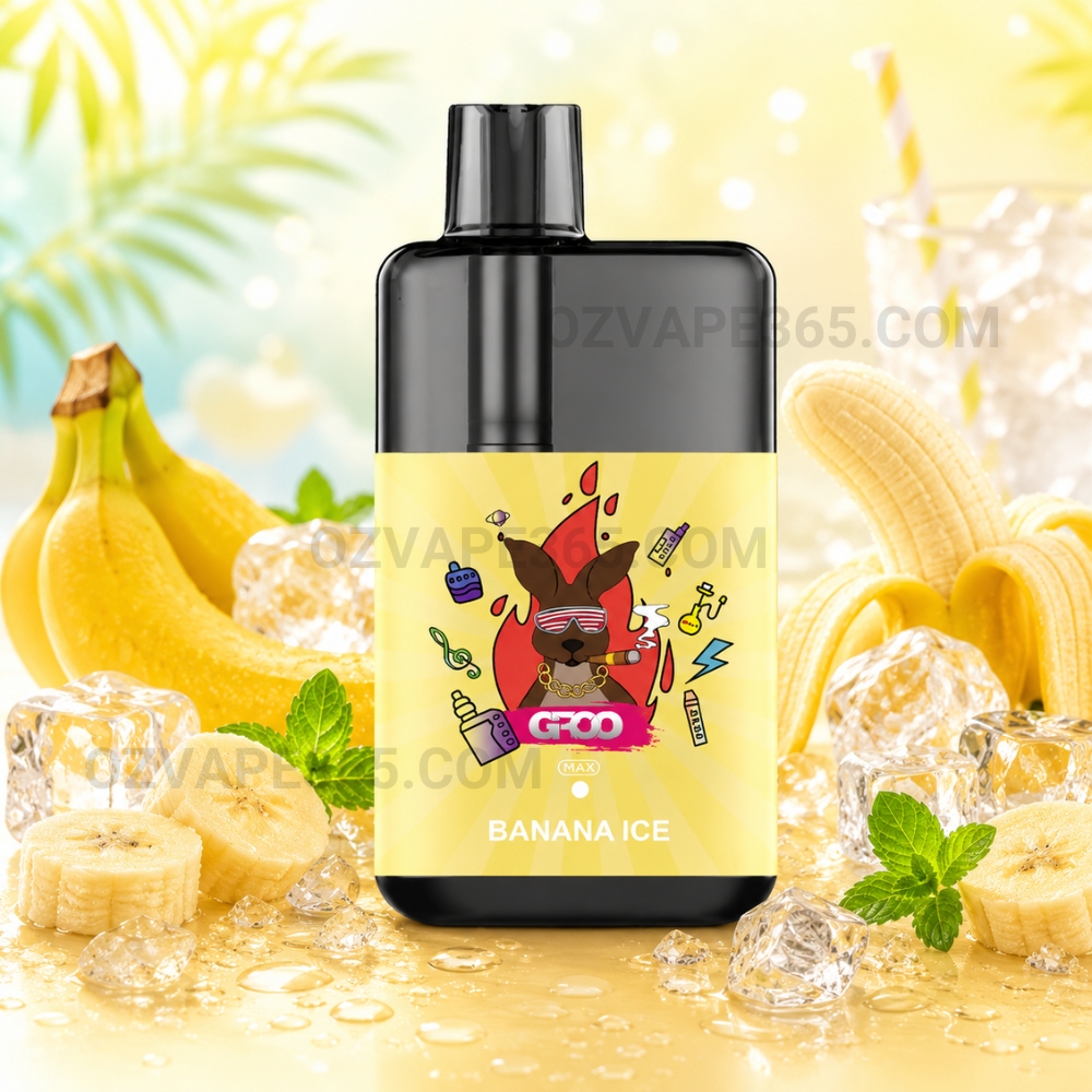 GROO Max 10000 Puffs Banana Ice GROO Max 10000 Puffs Banana Ice