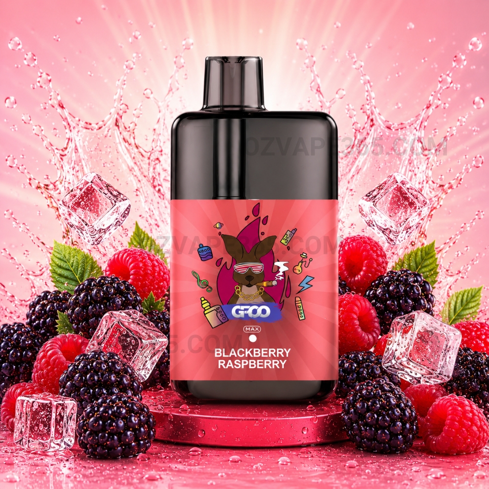 GROO Max 10000 Puffs Blackberry Raspberry Ice GROO Max 10000 Puffs Blackberry Raspberry Ice