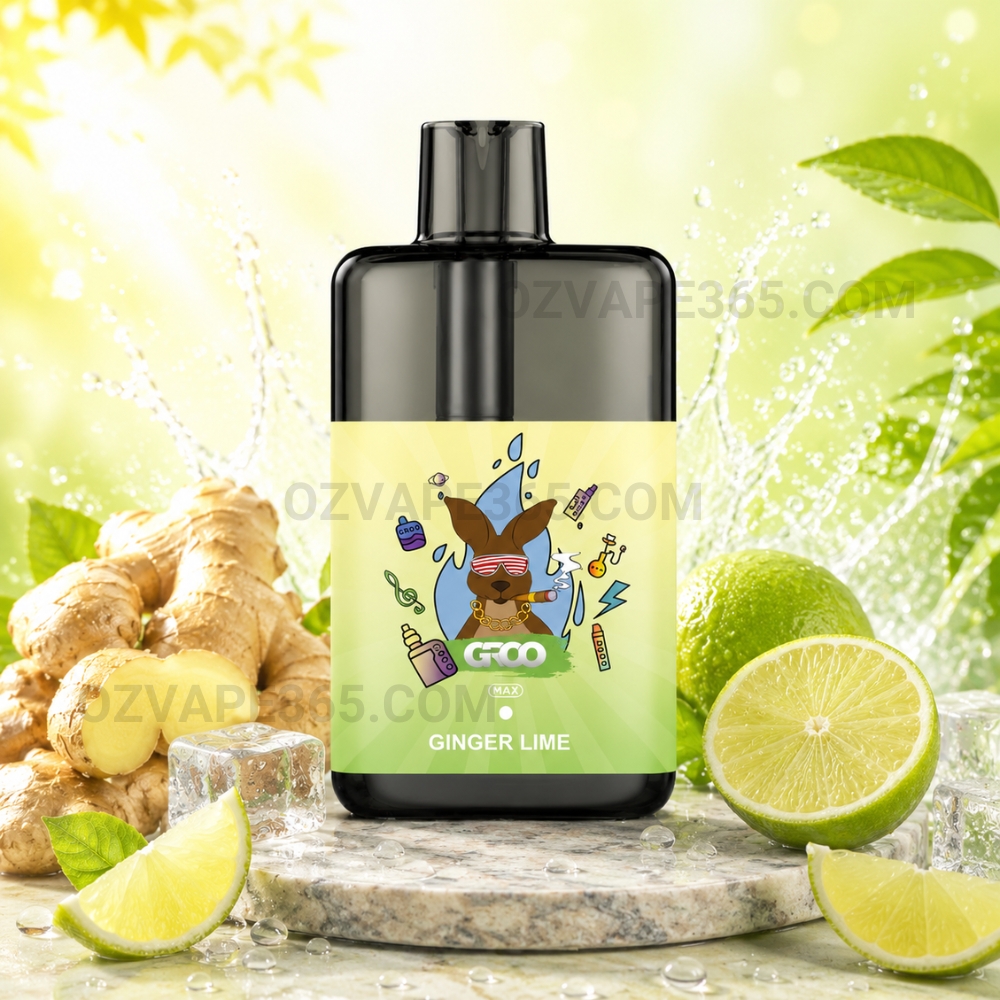 GROO Max 10000 Puffs Ginger Lime GROO Max 10000 Puffs Ginger Lime