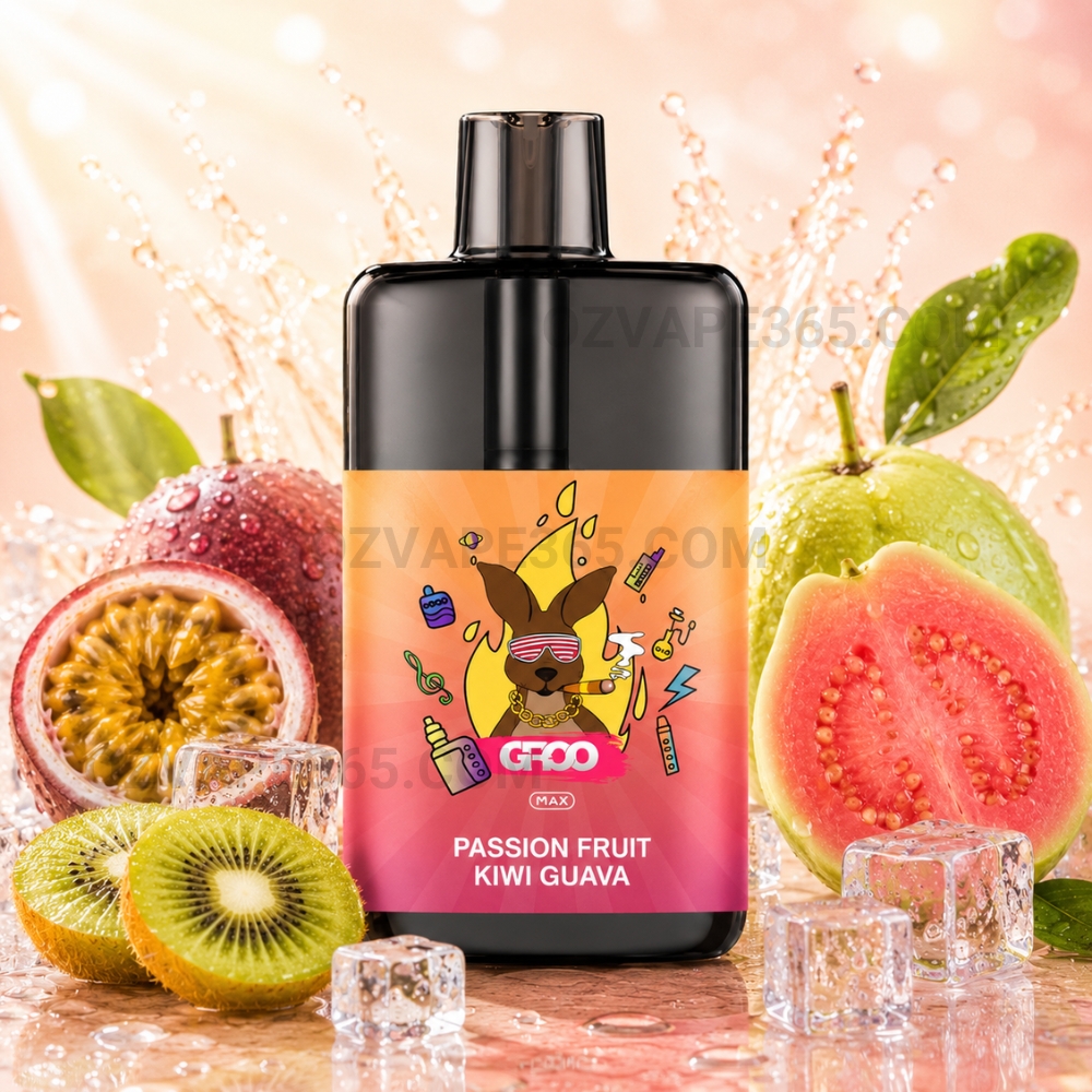 GROO Max 10000 Puffs Passionfruit Kiwi Guava GROO Max 10000 Puffs Passionfruit Kiwi Guava